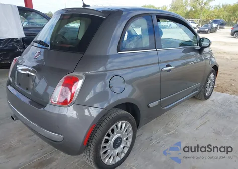 2013 Fiat 500 Lounge из США, поврежденный, VIN 3C3CFFCR5DT698384